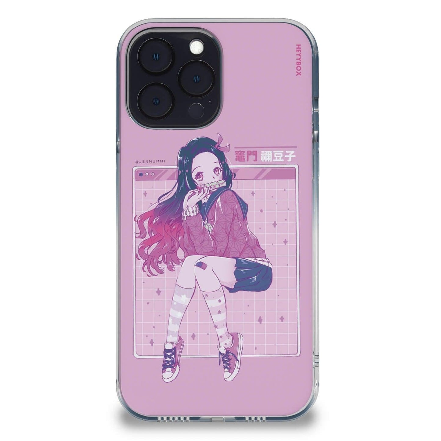 Cute Nezuko RGB Case for iPhone