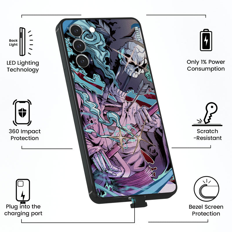 Soul King Brook LED Samsung Case RGB Light Up Galaxy S22