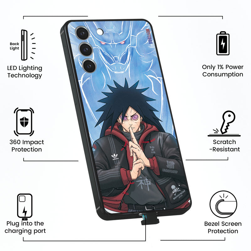 Madara Uchiha LED Samsung Case RGB Light Up