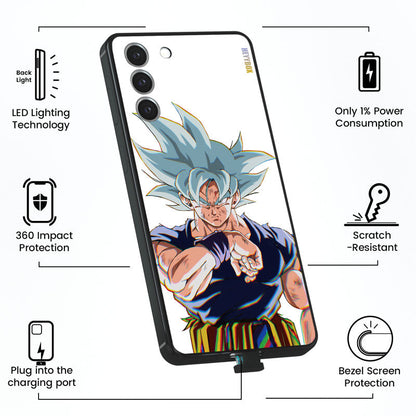 Goku UI 90s Sato LED Samsung Case RGB Light Up