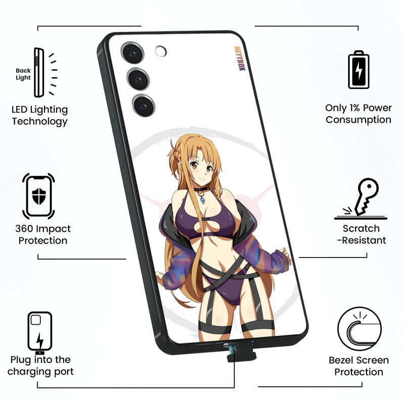 Asuna LED Samsung Case RGB Light Up Galaxy S20 FE