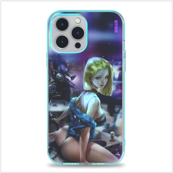 Android18 Full LED Case iPhone RGB Light Up