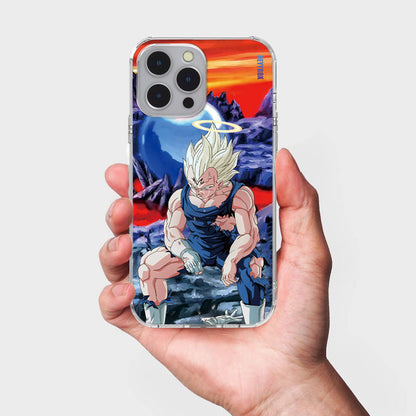 Majin Vegeta Hell LED iPhone Case RGB Light Up for iPhone 12 Pro Max