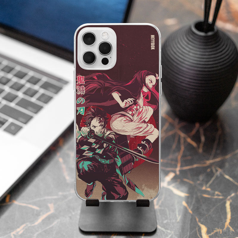 NEZUKO X TANJIRO RGB Case for iPhone