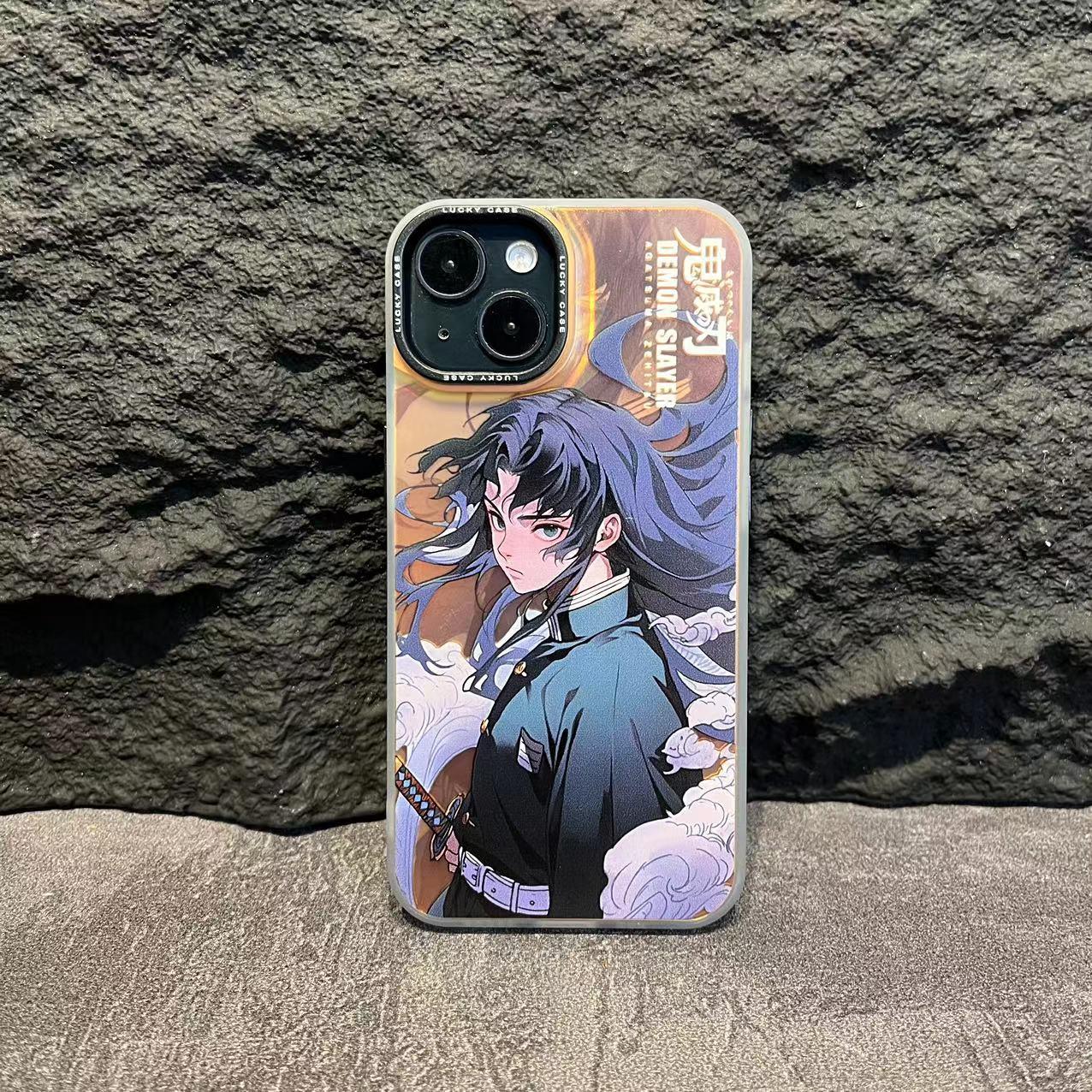 Handmade Kimetsu no Yaiba Demon Slayer Phone Case