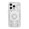 EVA Trendy cool circuit mecha anime magnetic mobile phone case magsafe