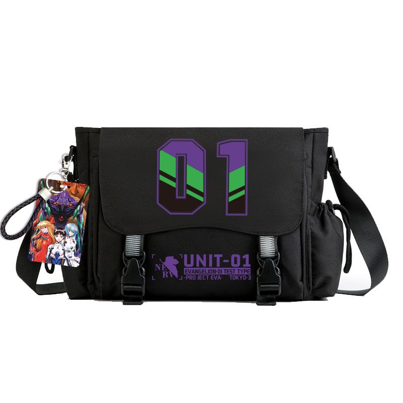 Neon Genesis Evangelion New Cute Cartoon Bag Gift （Contains cards）