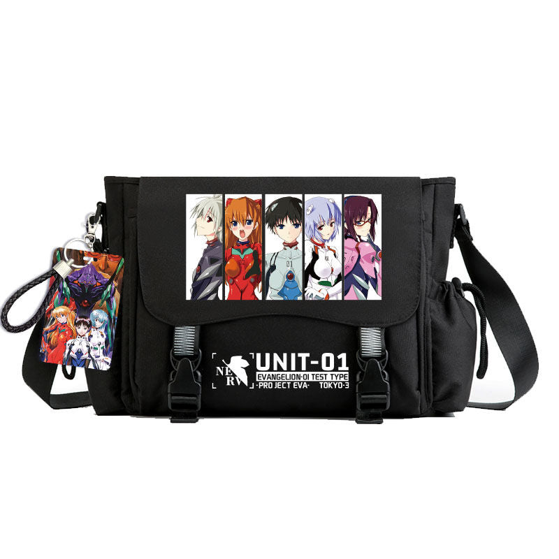 Neon Genesis Evangelion New Cute Cartoon Bag Gift （Contains cards）