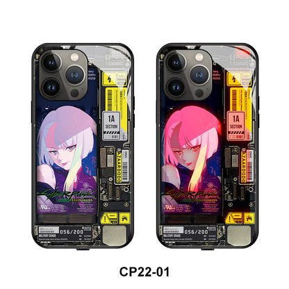 Design For CyberPunk Luminous LED Flash Case Light