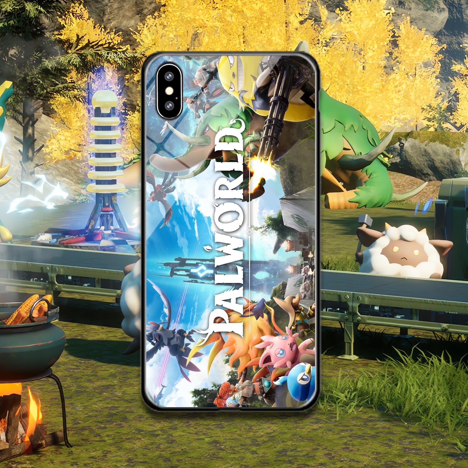 Palworld cute custom phone case