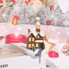 Christmas Decorations Village House Decor Xmas Lantern Decorative Resin House