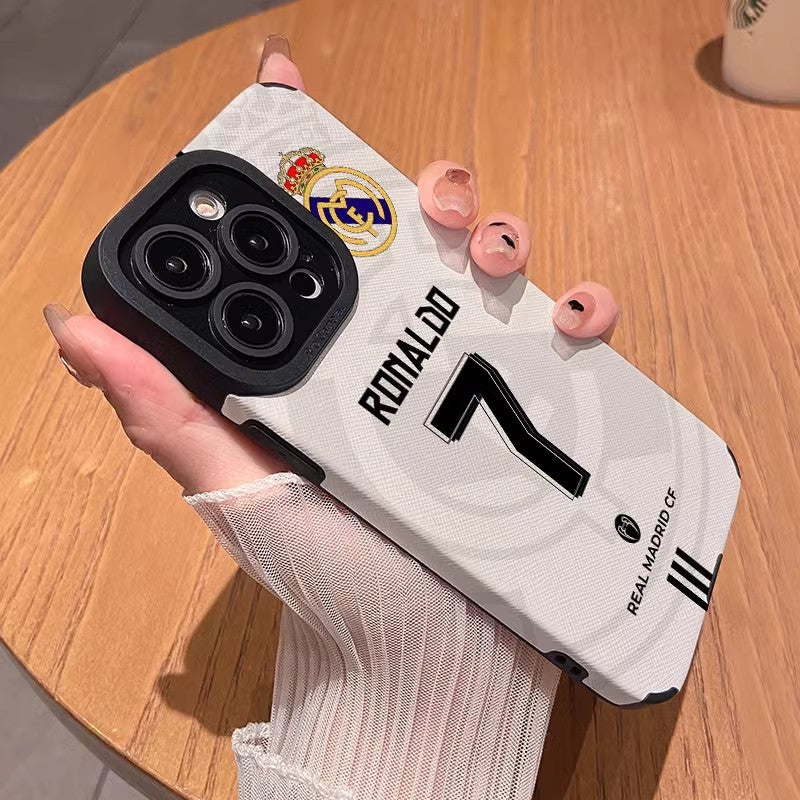Real Madrid era football all-star signed phone case