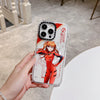 EVA Trendy cool circuit mecha anime magnetic mobile phone case magsafe