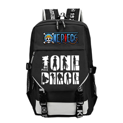 One Piece New Backpack Student School Bag