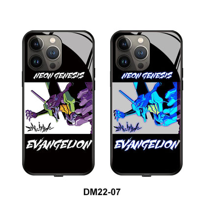 Cute Anime E-Evangelions EVA LED Phone Case