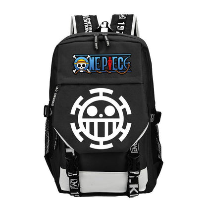 One Piece New Backpack Student School Bag