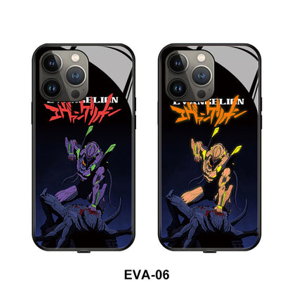 Cute Anime E-Evangelions EVA LED Phone Case