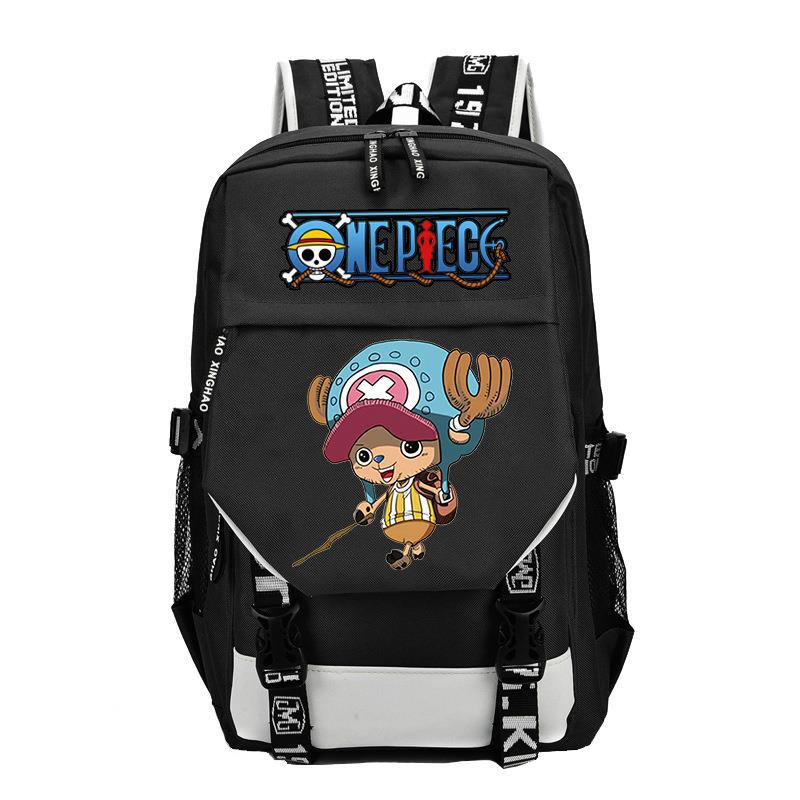 One Piece New Backpack Student School Bag