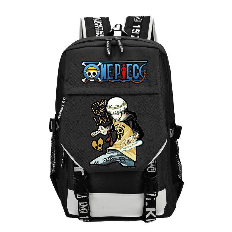 One Piece New Backpack Student School Bag