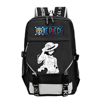 One Piece New Backpack Student School Bag