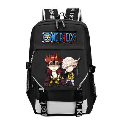 One Piece New Backpack Student School Bag