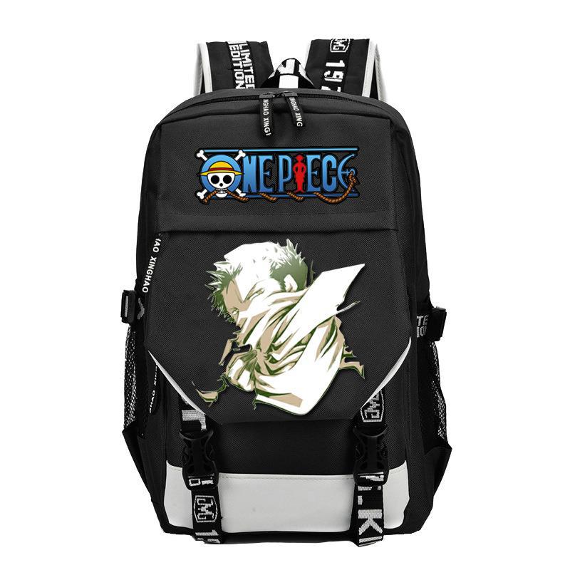 One Piece New Backpack Student School Bag