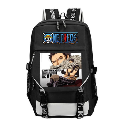 One Piece New Backpack Student School Bag