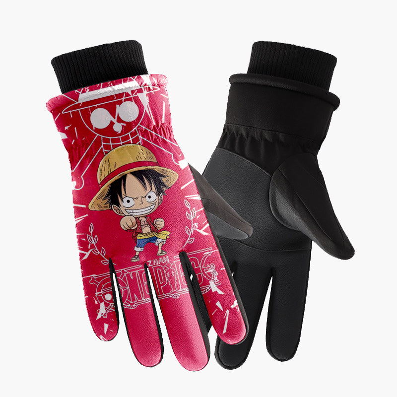 One Piece cold-proof, waterproof, windproof, anti-slip, warm ski and snow gloves