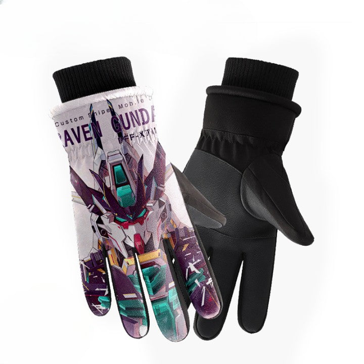 Anime gundam gloves