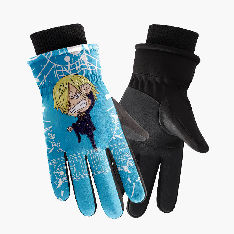 One Piece cold-proof, waterproof, windproof, anti-slip, warm ski and snow gloves