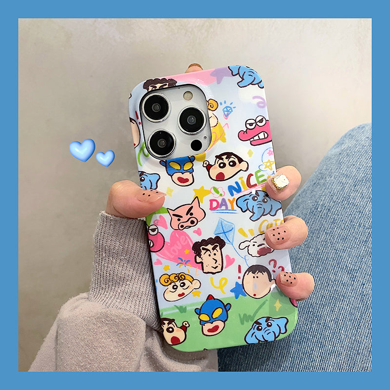 Crayon Shin-chan anime phone case