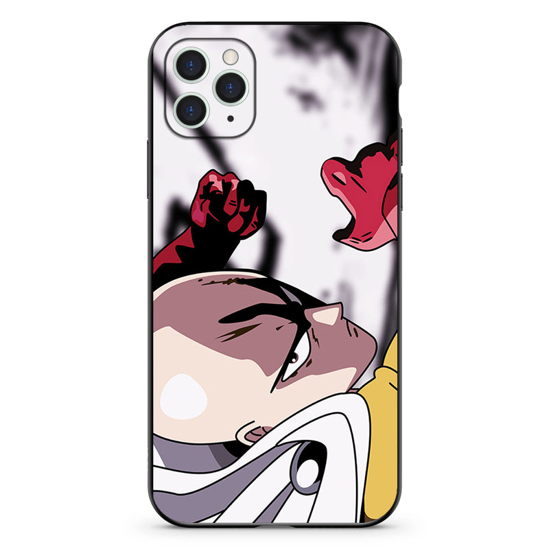 One Punch Man Anime Matte Protective Phone Cases