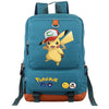 Cute cartoon pattern Pikachu peripheral backpack