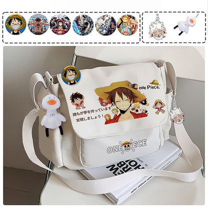 One Piece co-branded Luffy shoulder bag