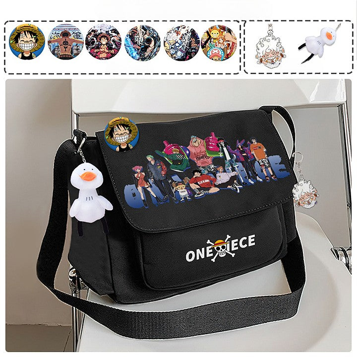 One Piece co-branded Luffy shoulder bag