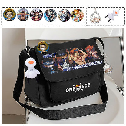 One Piece co-branded Luffy shoulder bag