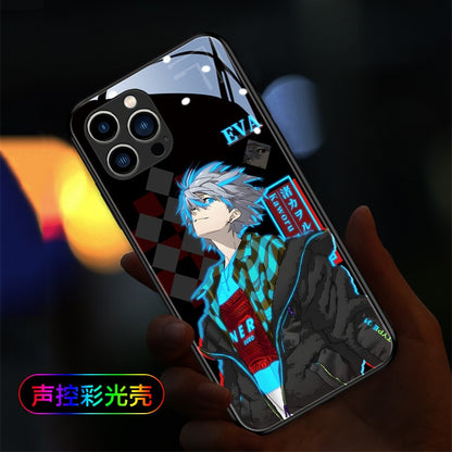 Cute Anime E-Evangelions EVA LED Phone Case