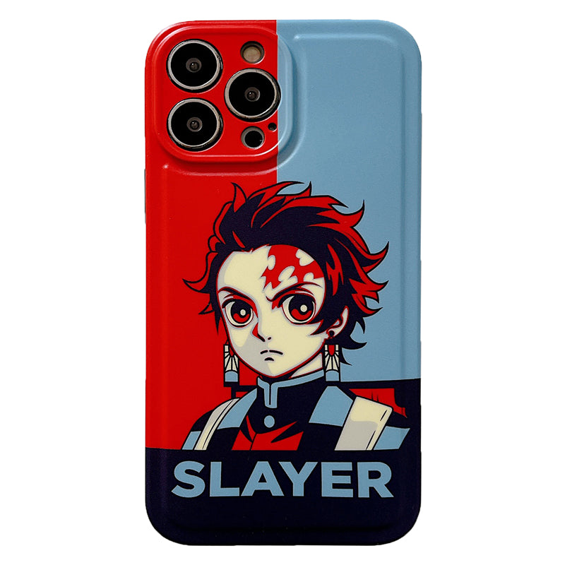 Handmade Kimetsu no Yaiba Demon Slayer Phone Case