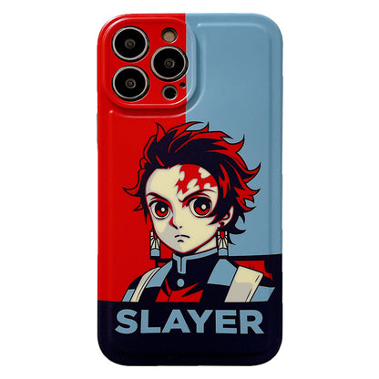 Handgefertigte Kimetsu no Yaiba Demon Slayer Handyhülle