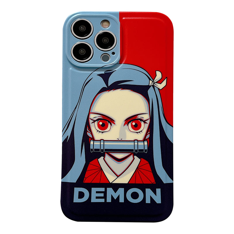 Handmade Kimetsu no Yaiba Demon Slayer Phone Case