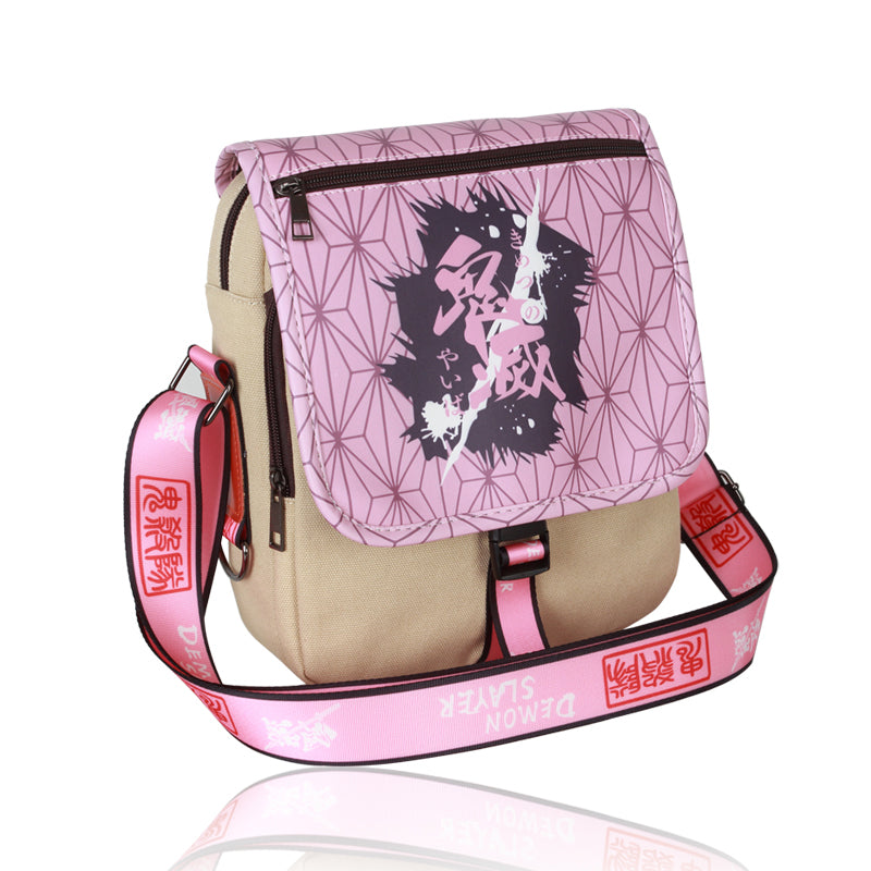 Shoulder bag anime canvas crossbody bag