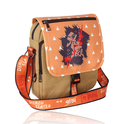 Shoulder bag anime canvas crossbody bag