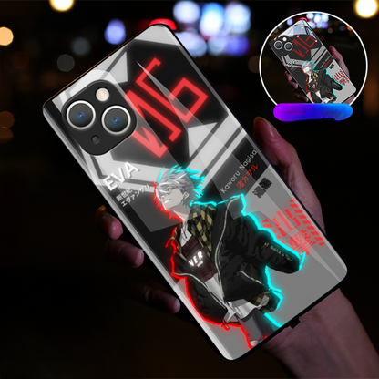 Cute Anime E-Evangelions EVA LED Phone Case