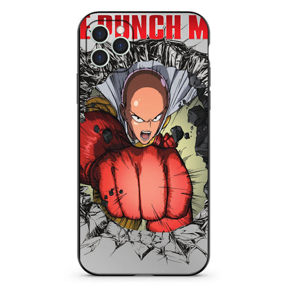 One Punch Man Anime Matte Protective Phone Cases