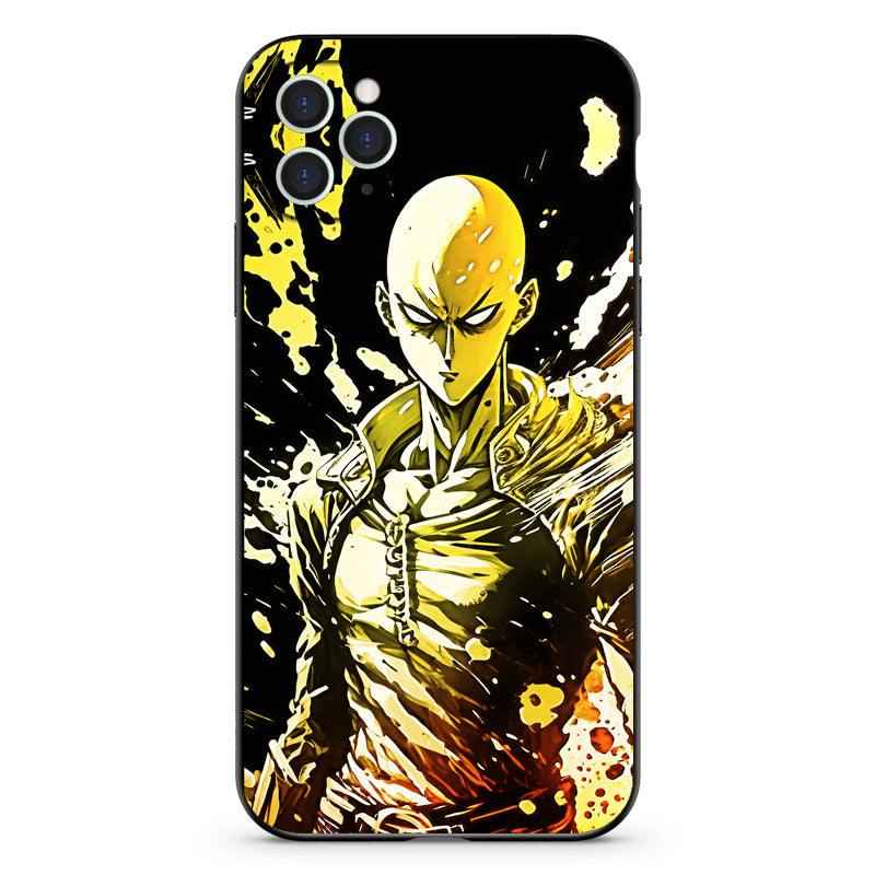 One Punch Man Anime Matte Protective Phone Cases