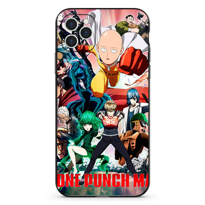 One Punch Man Anime Matte Protective Phone Cases