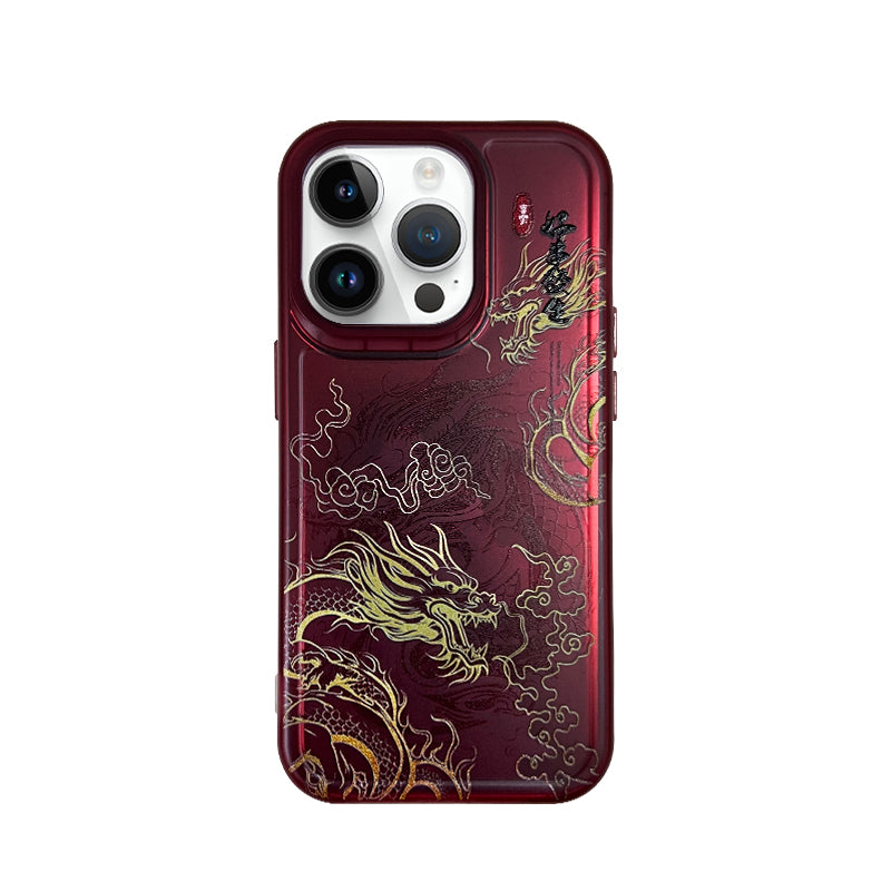 Illusory Color Chinese Dragon Cover Phone Case