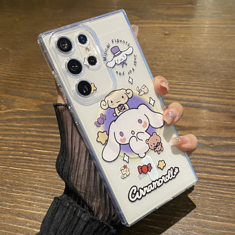 Coque pour téléphone portable Samsung Magsafe givrée One Piece