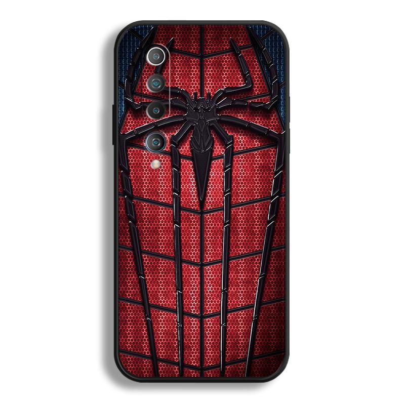 Bronzing Marvel Spider-Man Iron Man Phone Case