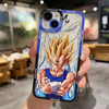 Fashion Anime Dragon Balls Gokus Laser Phone Case